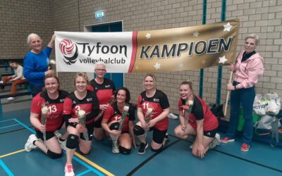 Recreanten Dames 2 Kampioen!